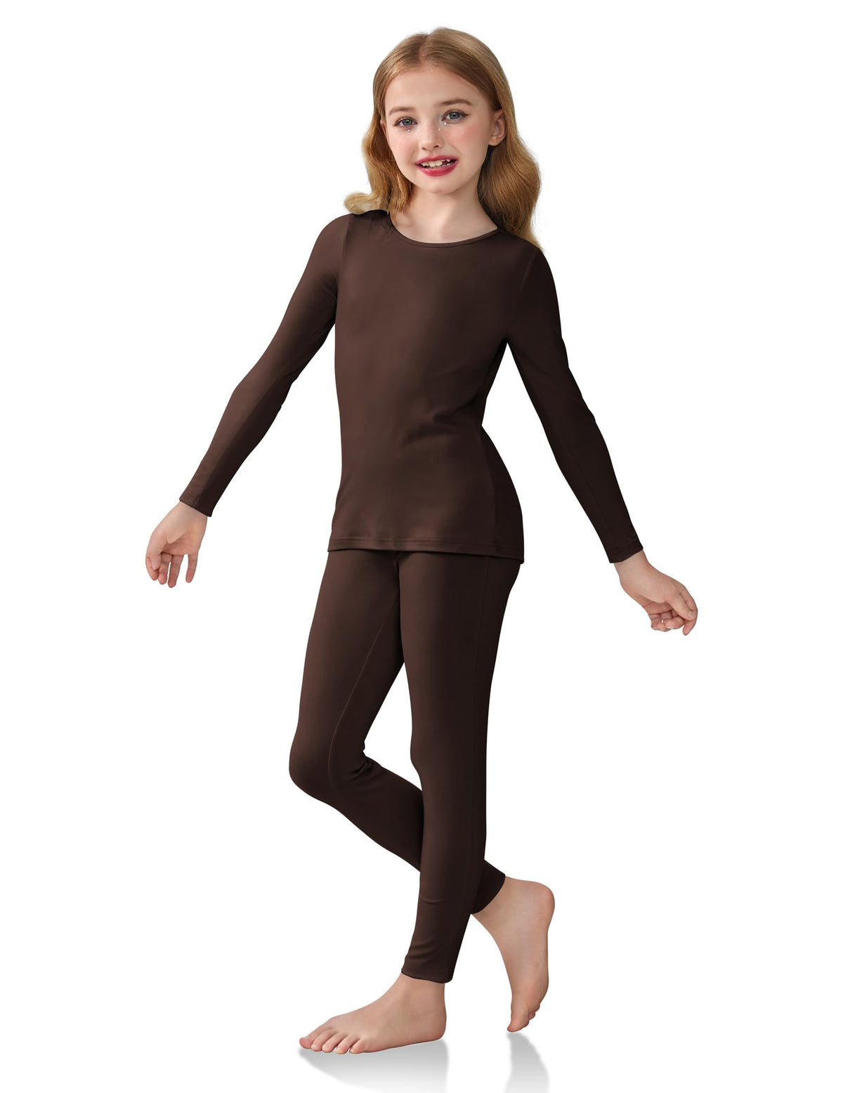 Arshiner Girls Clothes 2 Piece Fall Outfits Base Layer Top and Bottom Sets