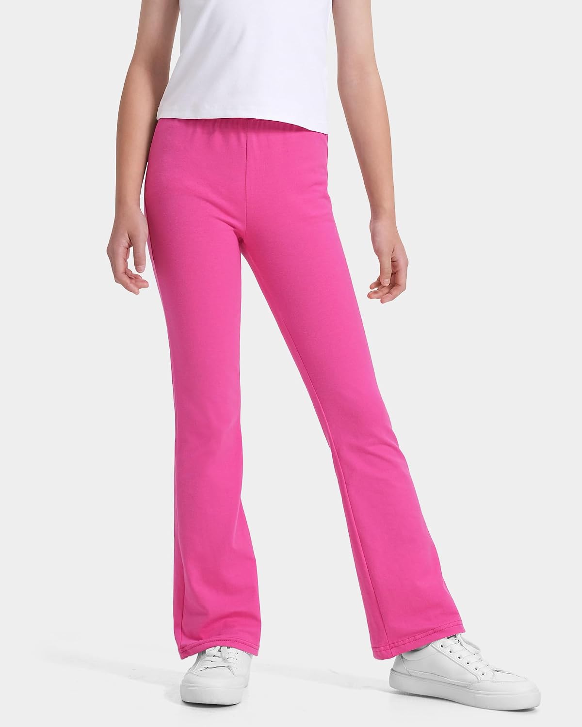 BOOPH Girls Flare Leggings Kids Casual Bell Bottom Pants for Teen Girls