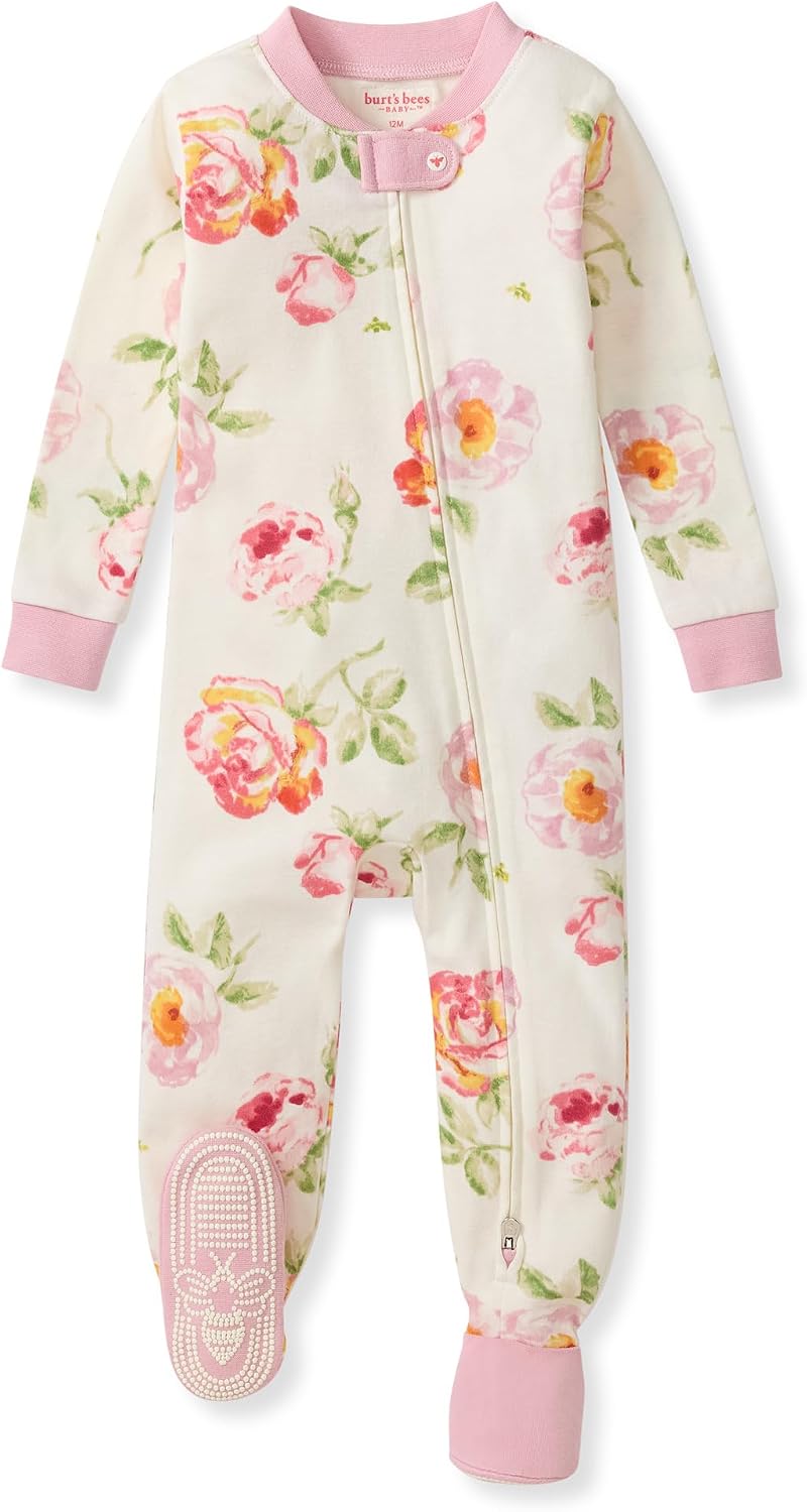 Burt's Bees Baby Baby Girl's Pajamas Sleep and Play