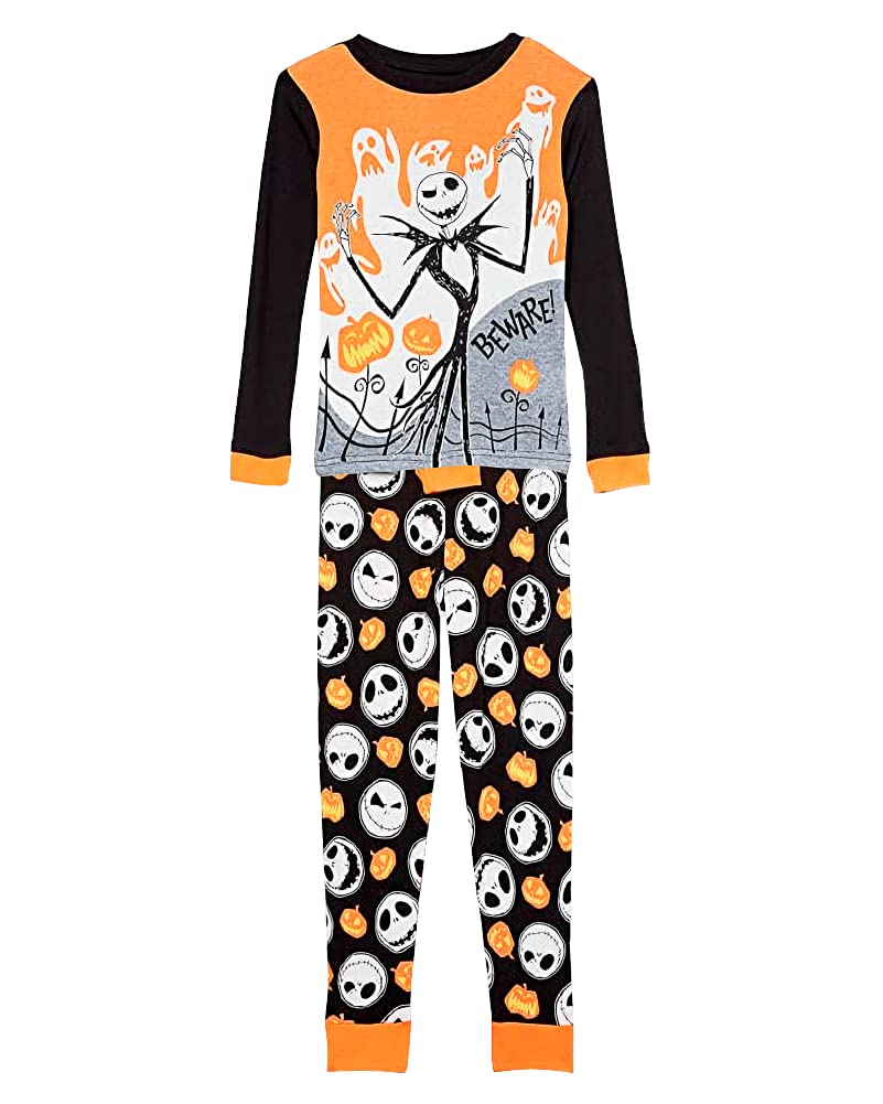 Disney unisex-child 2-piece Snug-fit Cotton Holiday Pajama Set, Soft & Cute for Kids