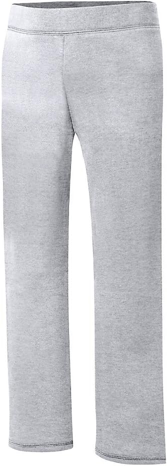 Hanes Girls' Sweatpants - EcoSmart Open-Bottom Fleece Pants