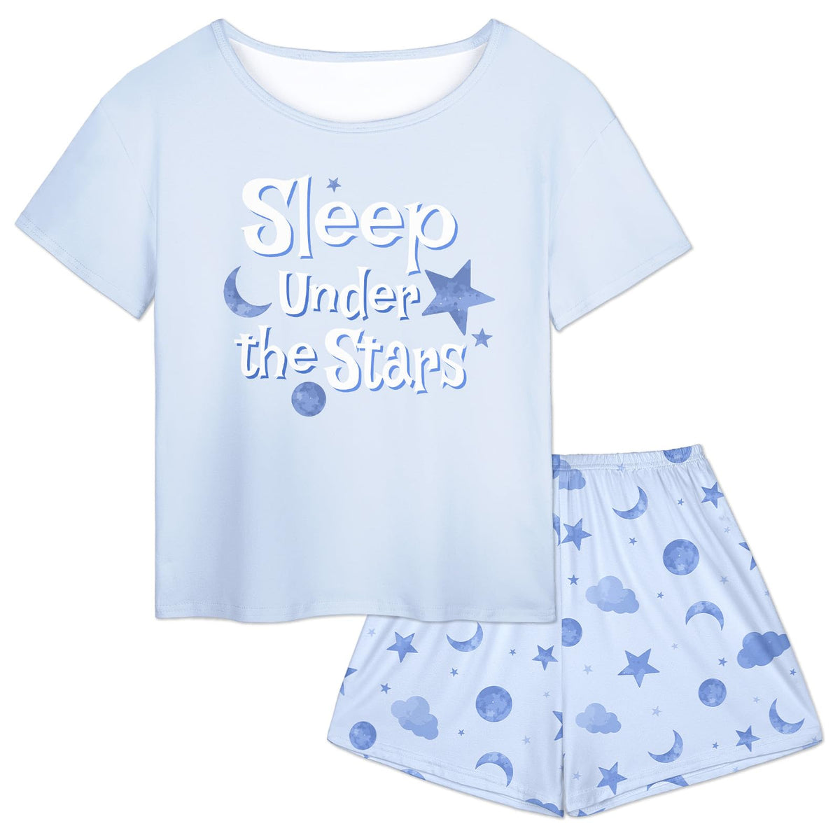 Play Tailor Girls Pajamas for Kids Summer Pjs Set Sleepwear for Teens 4-15Y