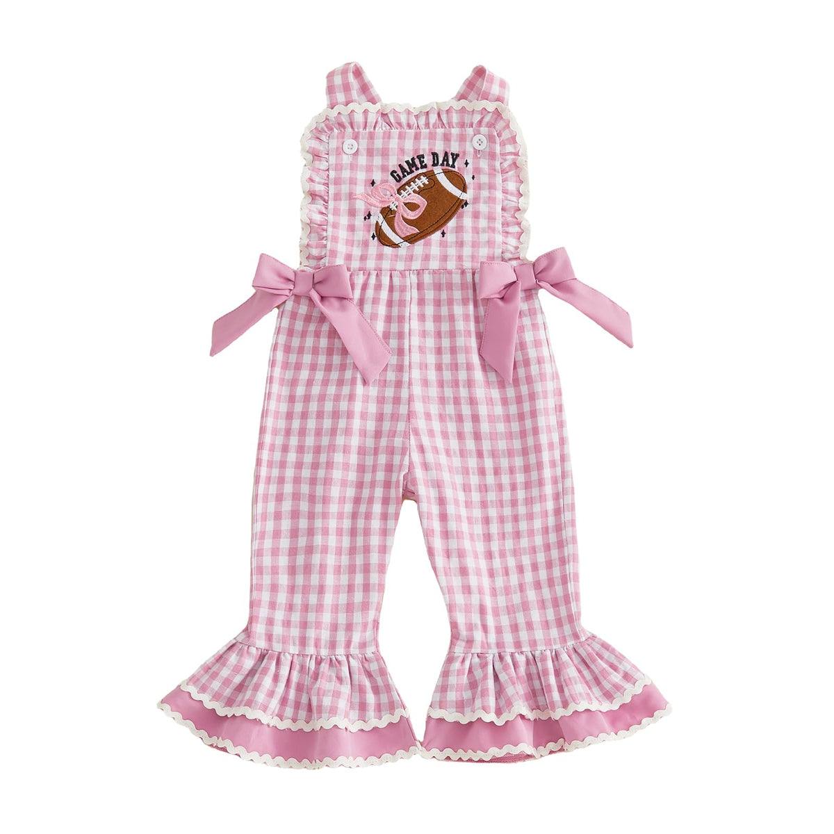 Toddler Baby Girl Bell Bottoms Romper Floral/Butterfly Overalls Suspender Flare Pants One Piece Strap Jumpsuit