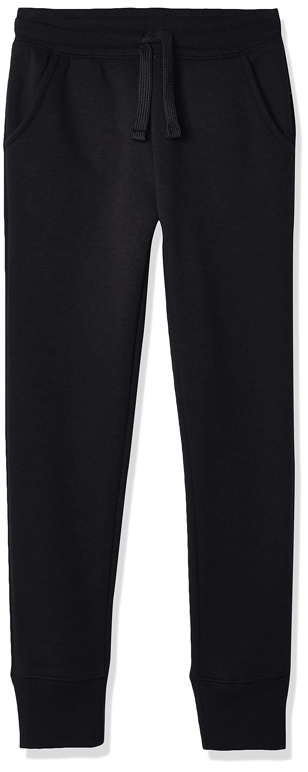 Amazon Essentials Girls and Toddlers' Jogger Sweatpants with Elastic Waist and Drawstring, Multipacks