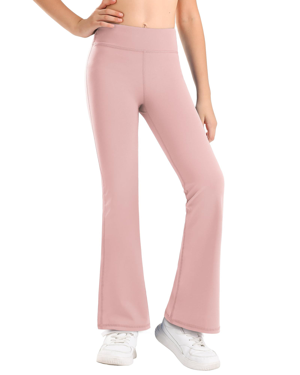 Stelle Girls Flare Leggings High Waisted for Dance Yoga School Daily Wear