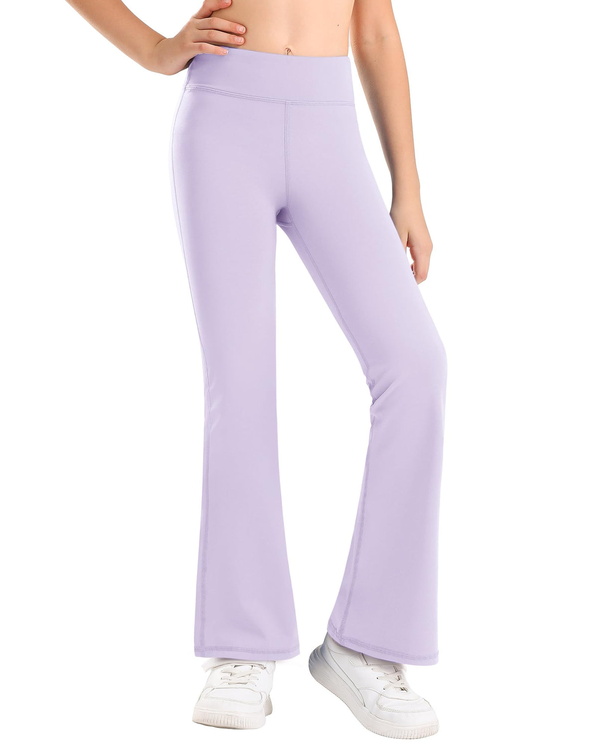 Stelle Girls Flare Leggings High Waisted for Dance Yoga School Daily Wear