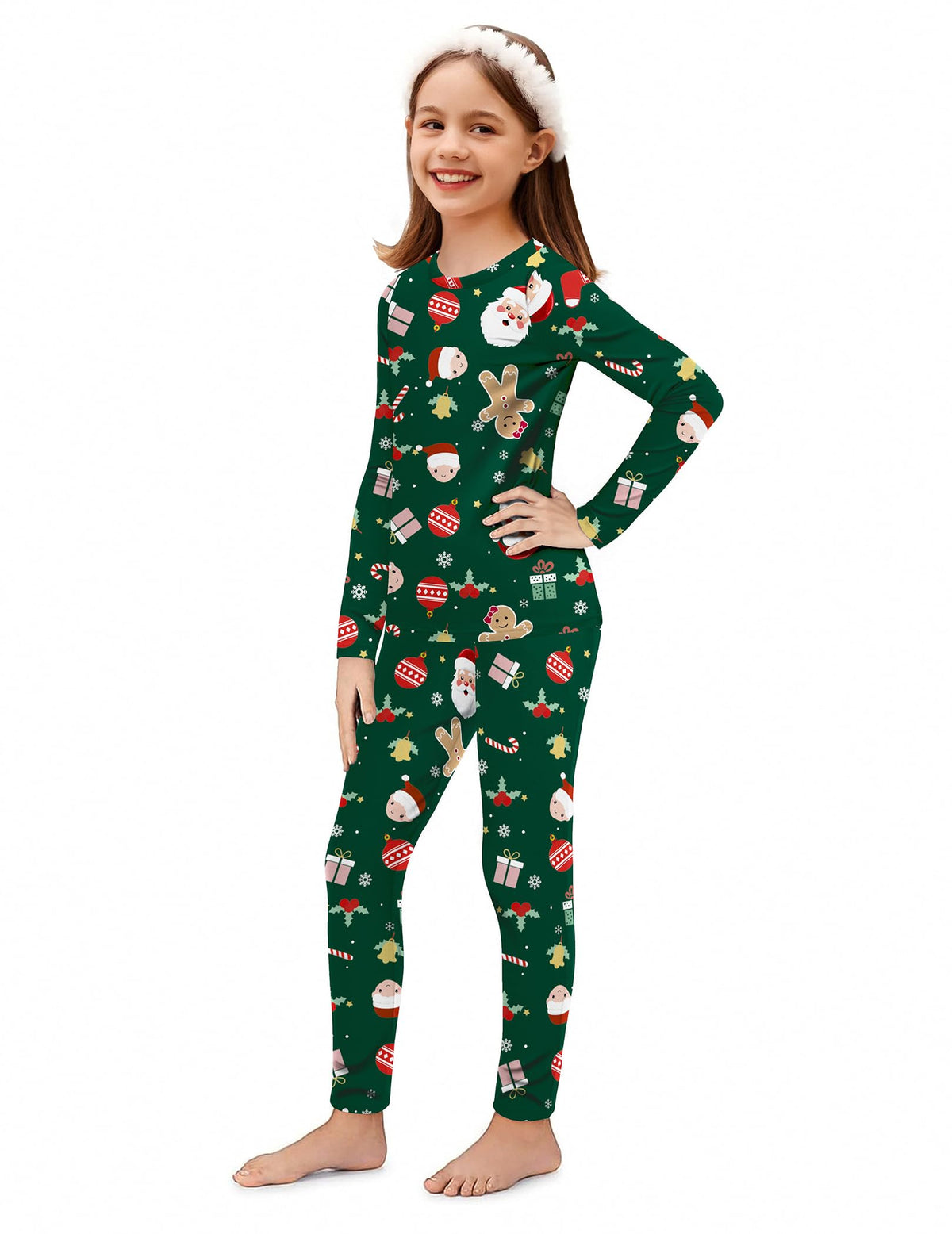 Arshiner Thermal Underwear for Kids Long Johns Girls Base Layer Top Bottom