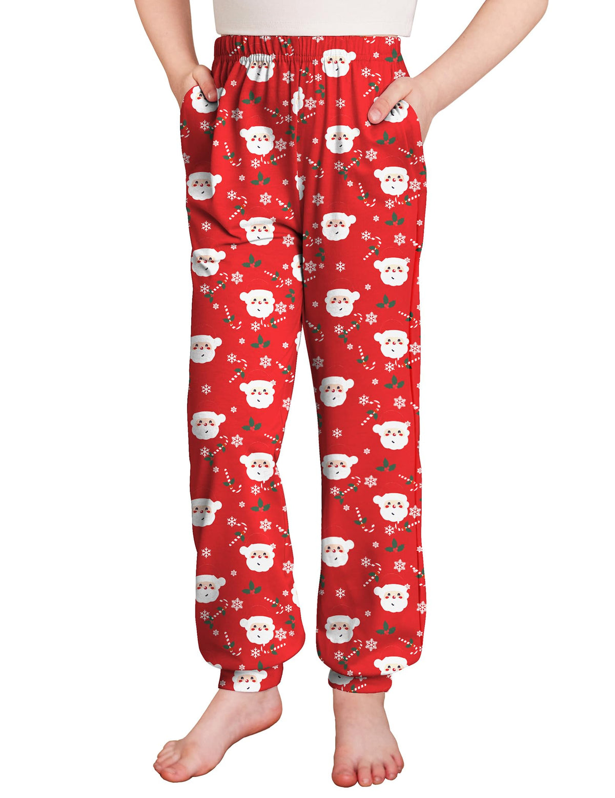 Arshiner Girls Pajama Pants Kids Plaid Pj Pants Comfy Lounge Bottoms