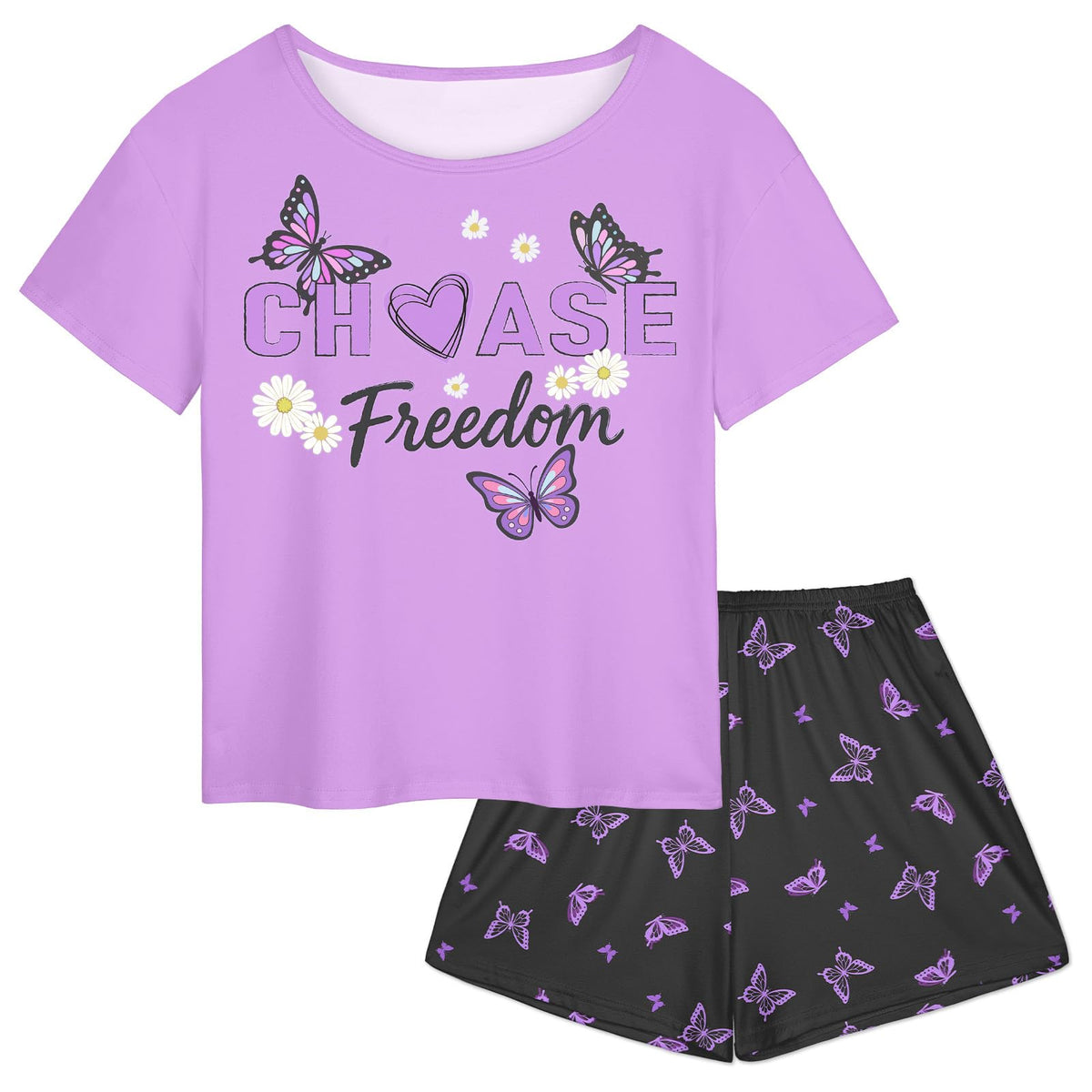 Play Tailor Girls Pajamas for Kids Teen Summer Pjs Sleepwear Sets for 6-15Y
