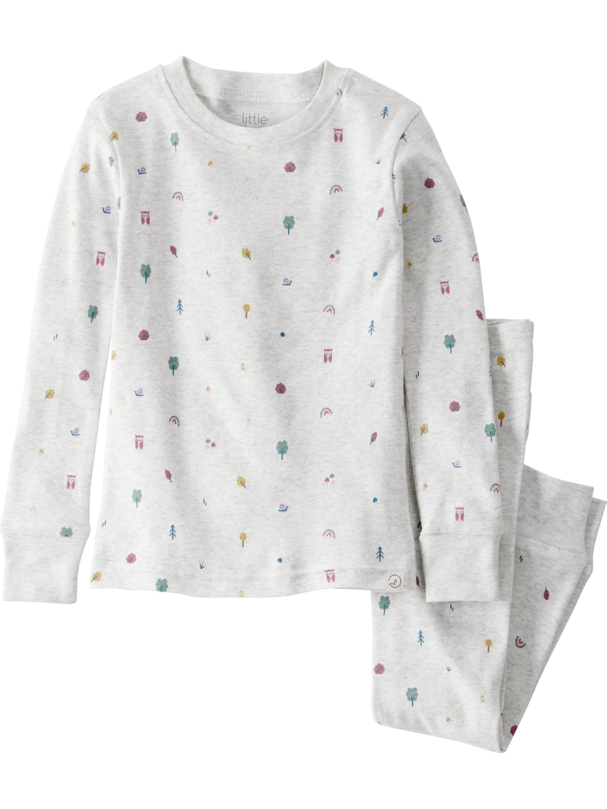 little planet by carter's Baby Girls' 2-piece Pajamas Made With Organic Cotton