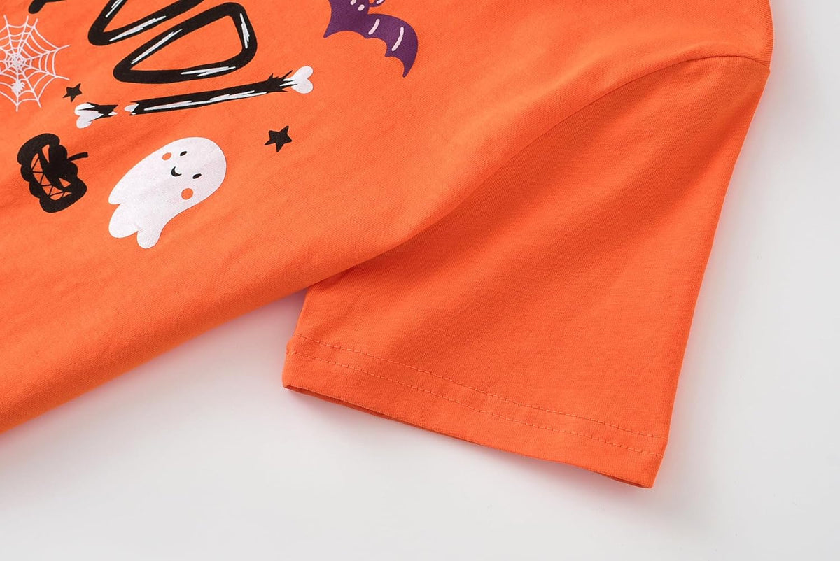 Big Girls Pajamas Lovely 2PCS Soft Cartoon Short Sleeve with Pants Sleepwear Teens PJS Clothes Size 6-16