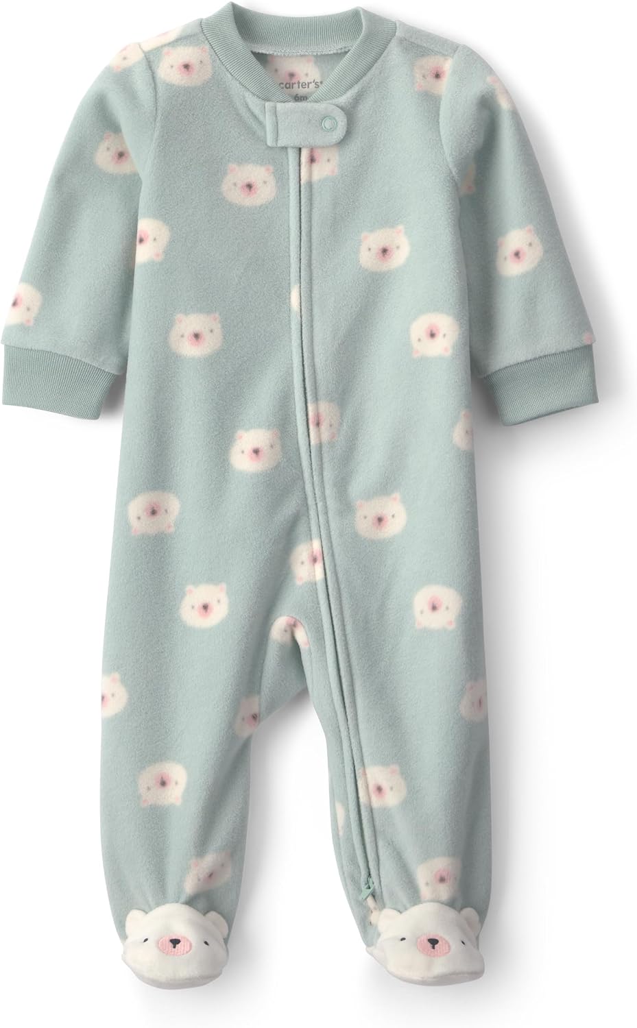 Carter's Baby Girls' Fleece Sleep and Play