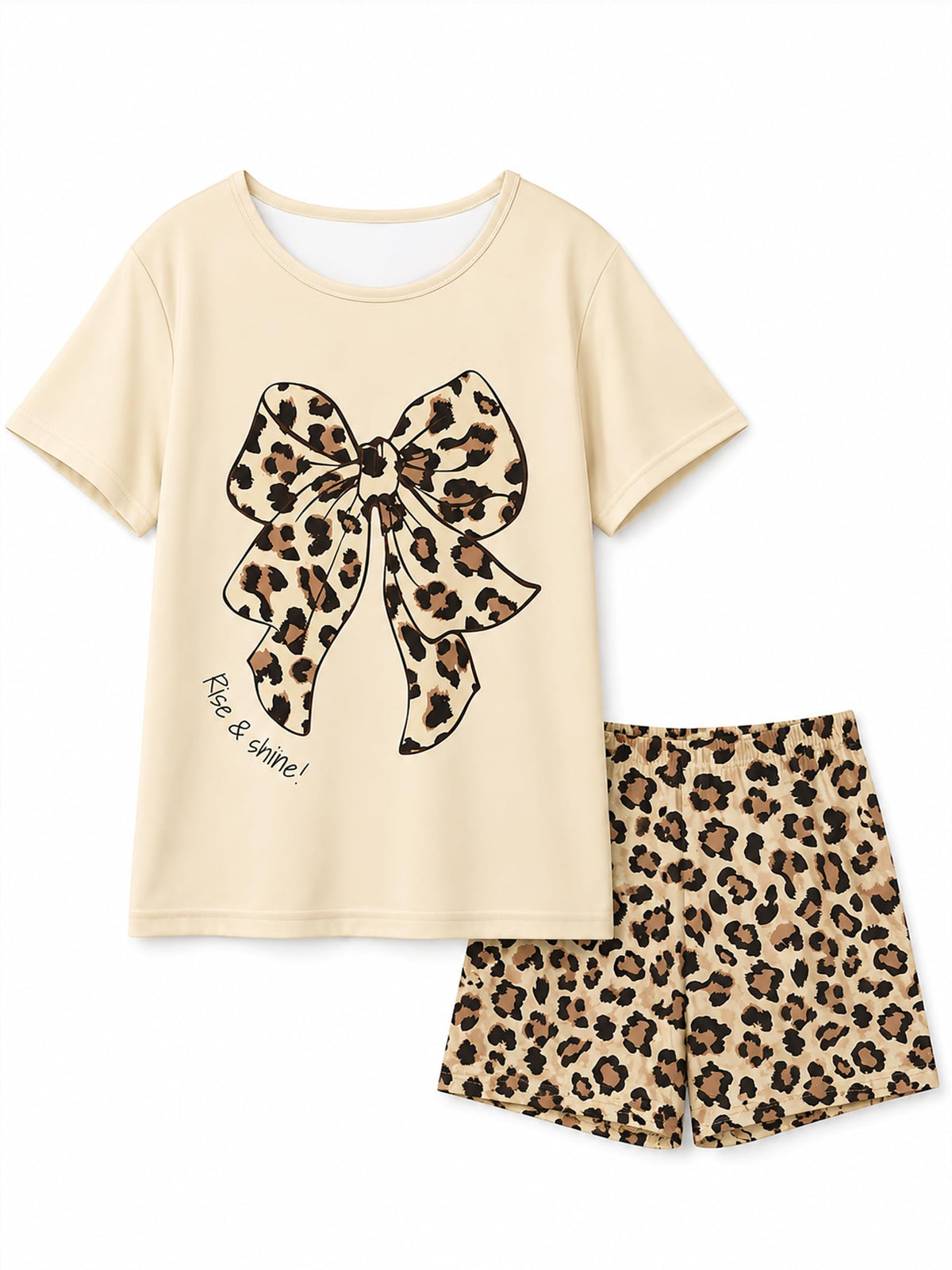 Play Tailor Girls Pajamas for Kids Teen Summer Pjs Sleepwear Sets for 6-15Y