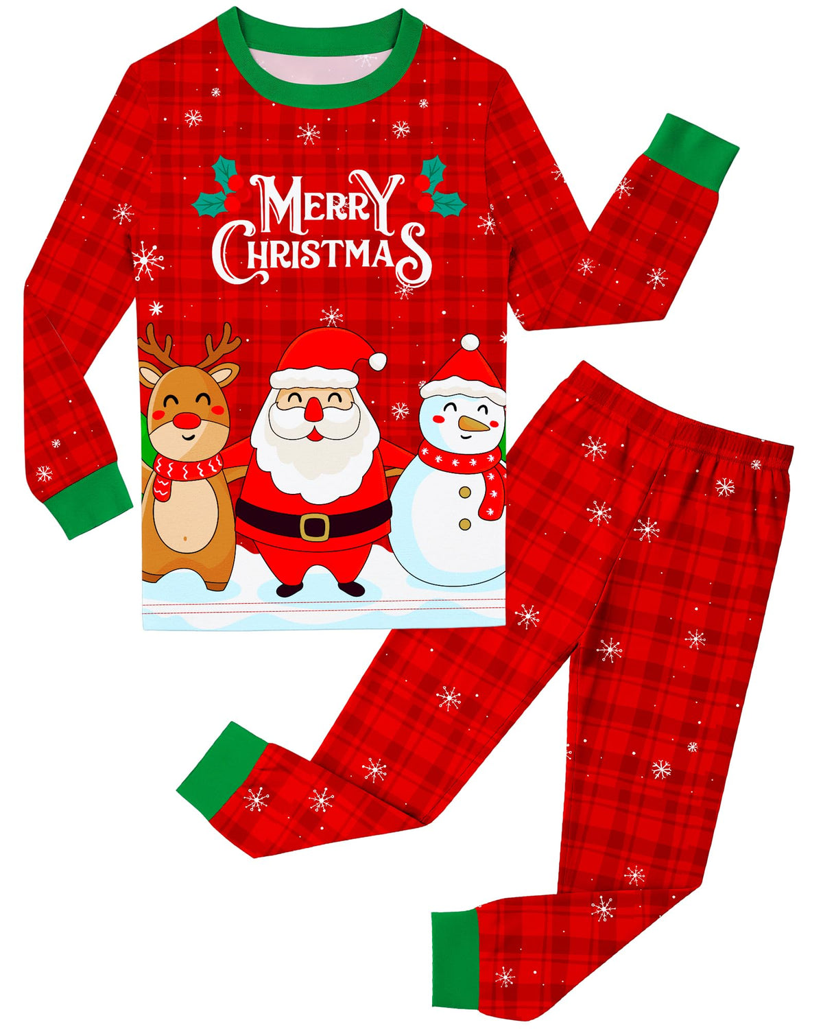 Girls Pajamas Toddler Kids Long Sleeve 2 Piece Pjs Set Unicorn Jammies Sleepwear 3T-10Y