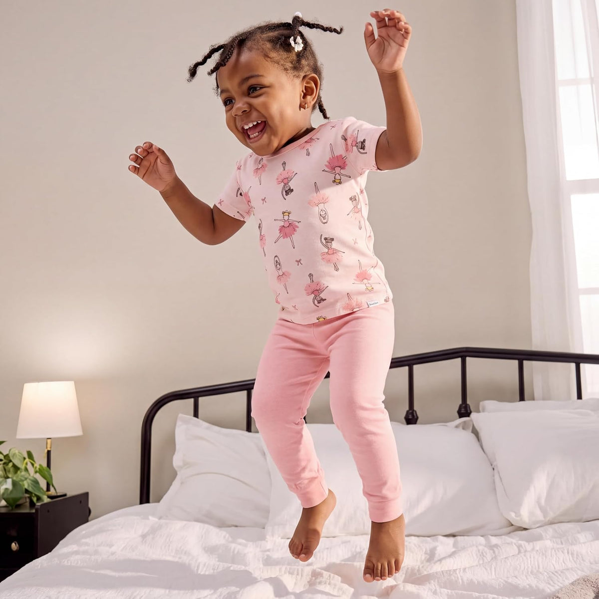 Gerber Baby Girls 4-Piece Pajama Set