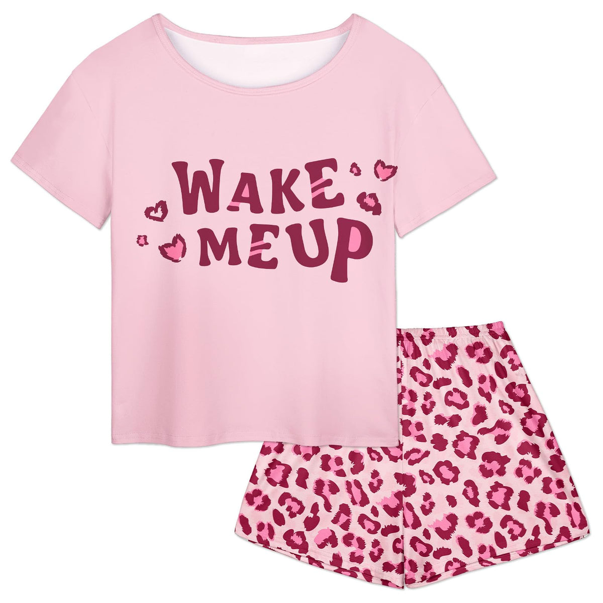 Play Tailor Girls Pajamas for Kids Summer Pjs Set Sleepwear for Teens 4-15Y