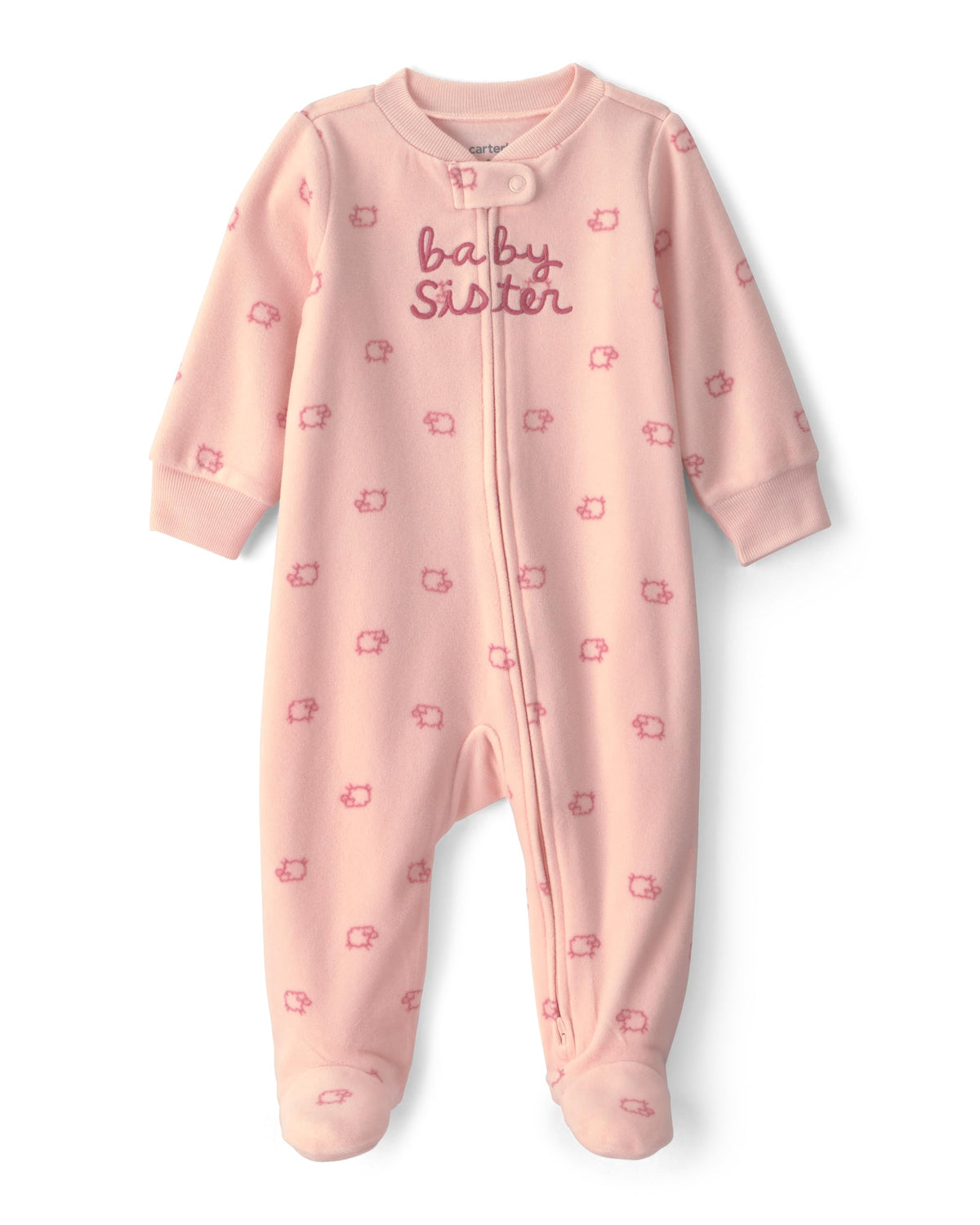 Carter's Baby Girls' Fleece Sleep and Play