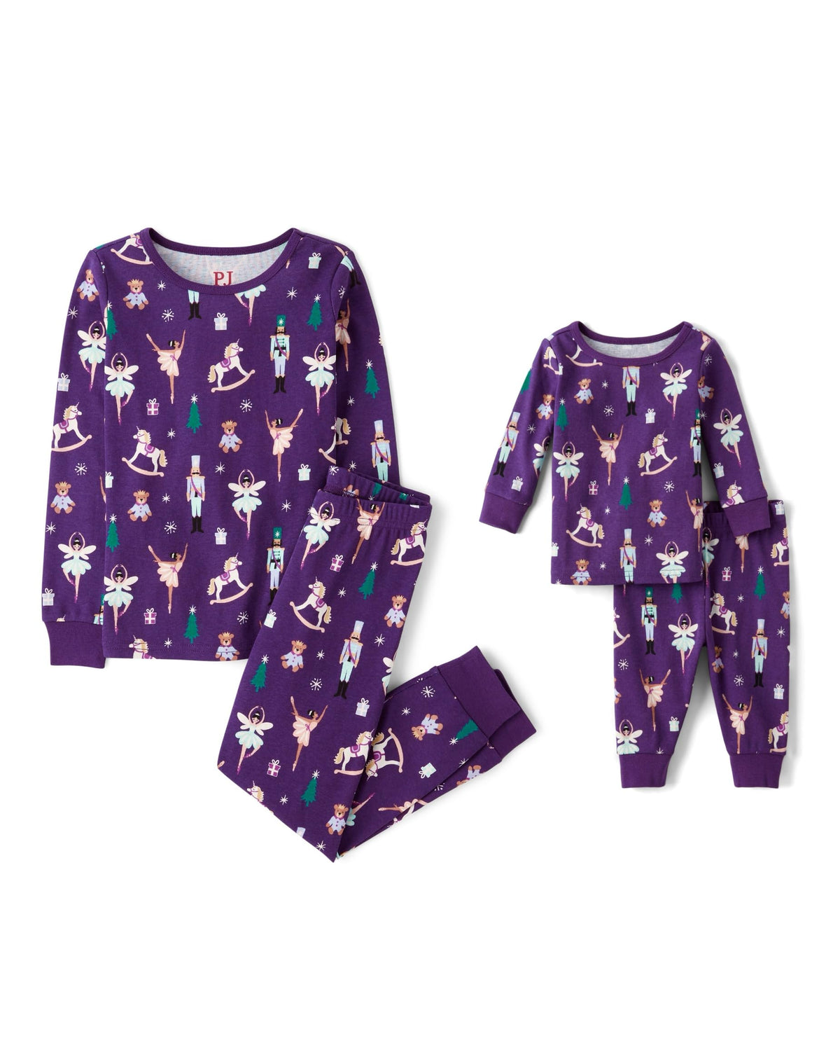 The Children's Place Baby And Kids, Sibling Matching, Christmas Pajama Sets, Cotton
