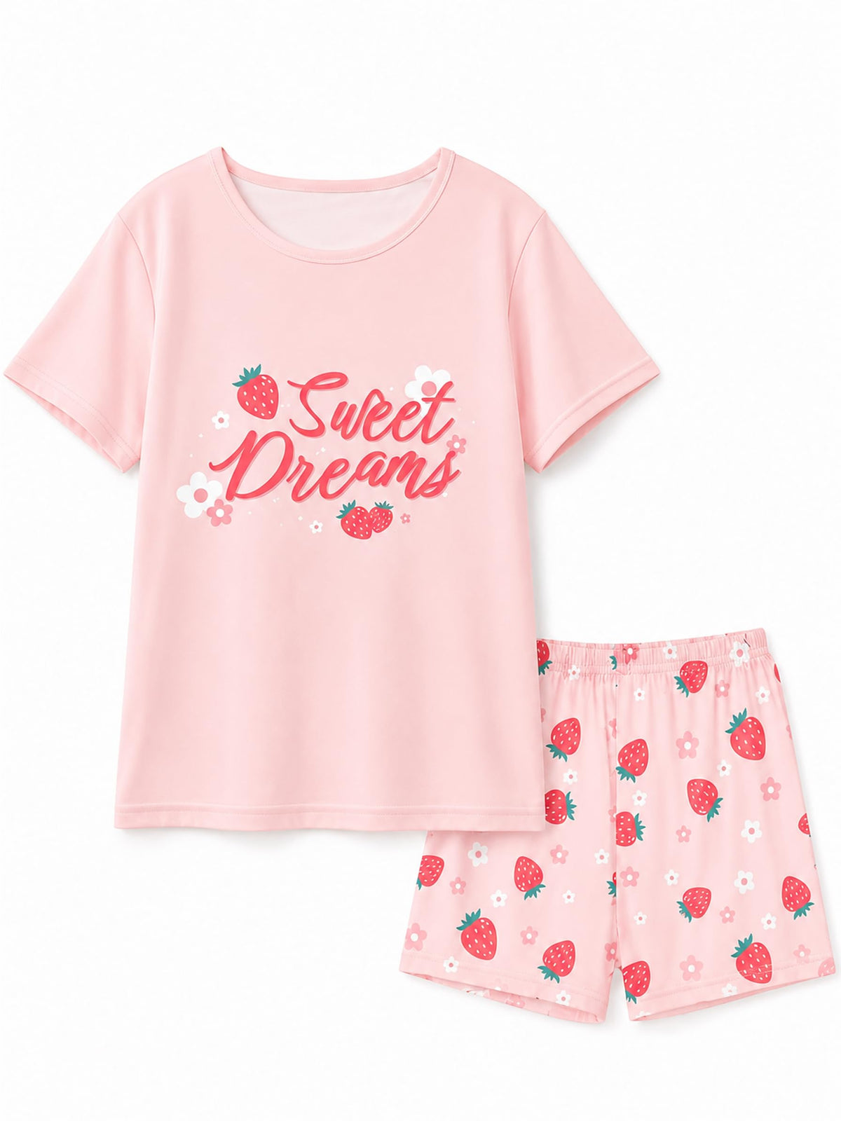 Play Tailor Girls Pajamas for Kids Teen Summer Pjs Sleepwear Sets for 6-15Y