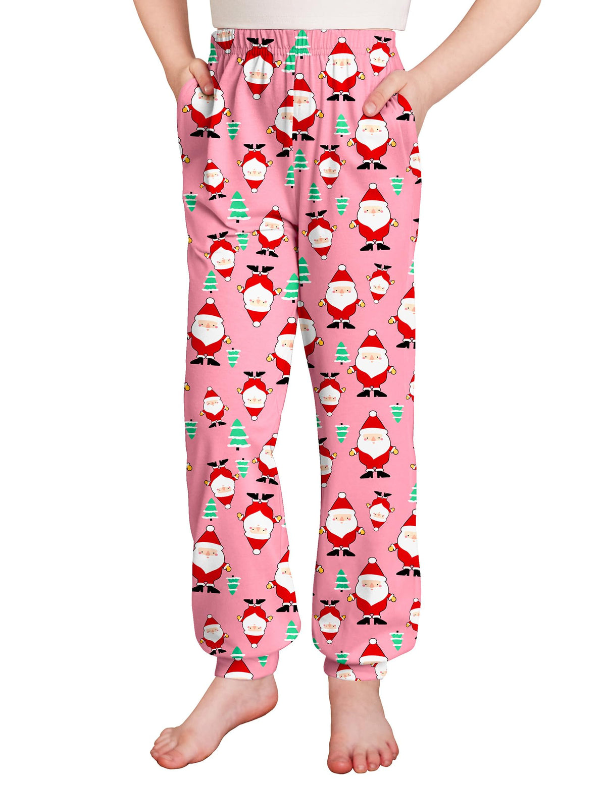 Arshiner Girls Pajama Pants Kids Plaid Pj Pants Comfy Lounge Bottoms