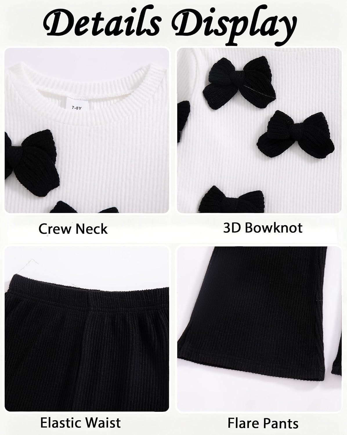 Girls Clothes Fall Winter 2 Piece Outfit for Tween Girl Size 6-12