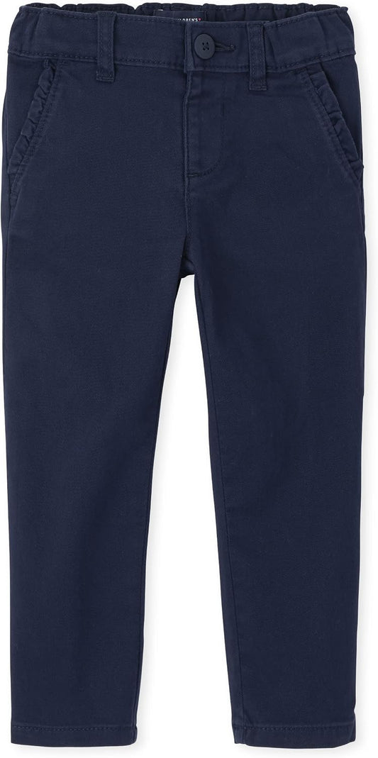 The Children's Place Baby Girls' and Toddler Skinny Chino Pants