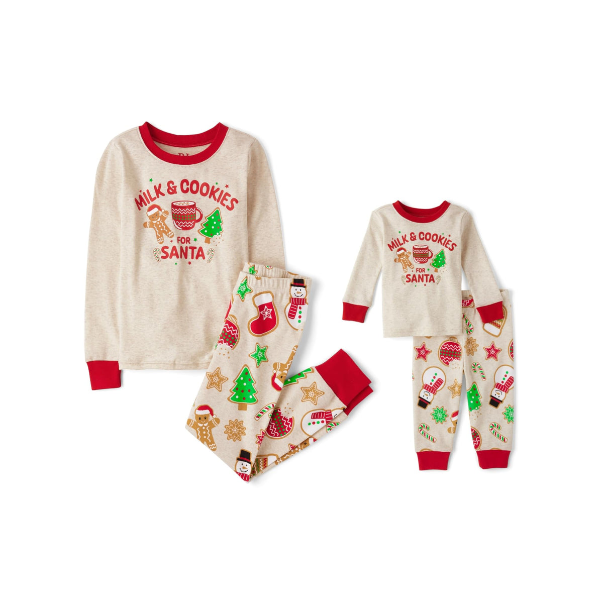 The Children's Place Baby And Kids, Sibling Matching, Christmas Pajama Sets, Cotton