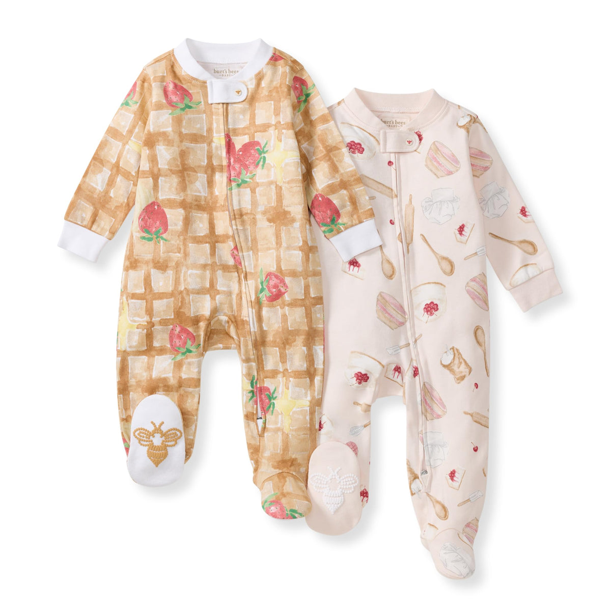 Burt's Bees Baby Baby Girl's Pajamas Sleep and Play