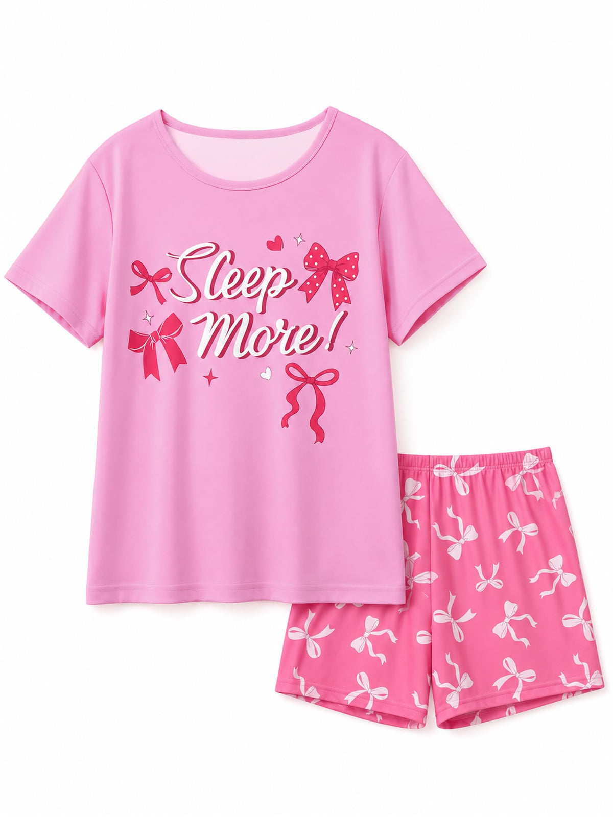 Play Tailor Girls Pajamas for Kids Teen Summer Pjs Sleepwear Sets for 6-15Y