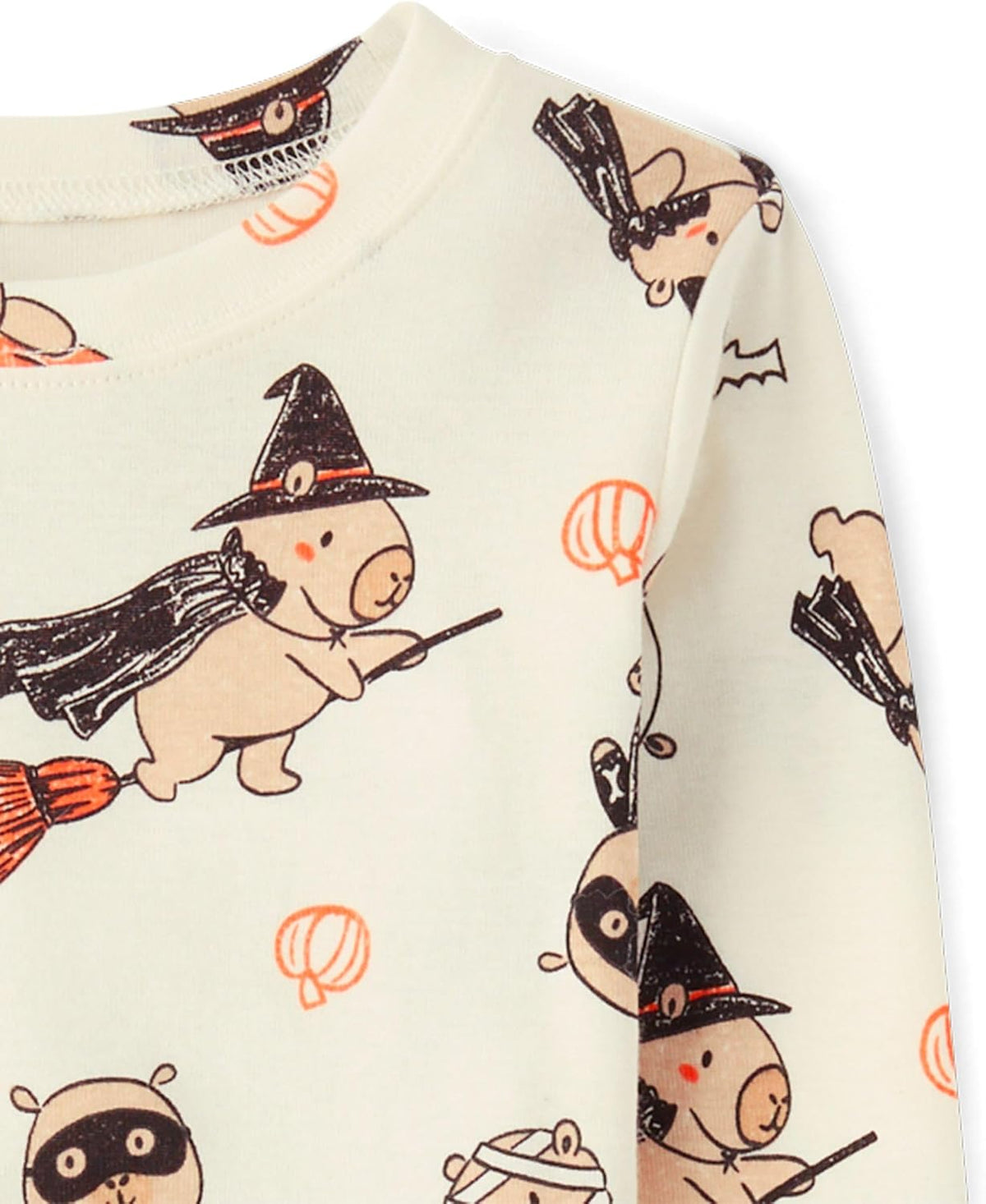 The Children's Place Baby and Kids' Sibling Matching Halloween and Holiday Pajama Sets, Cotton