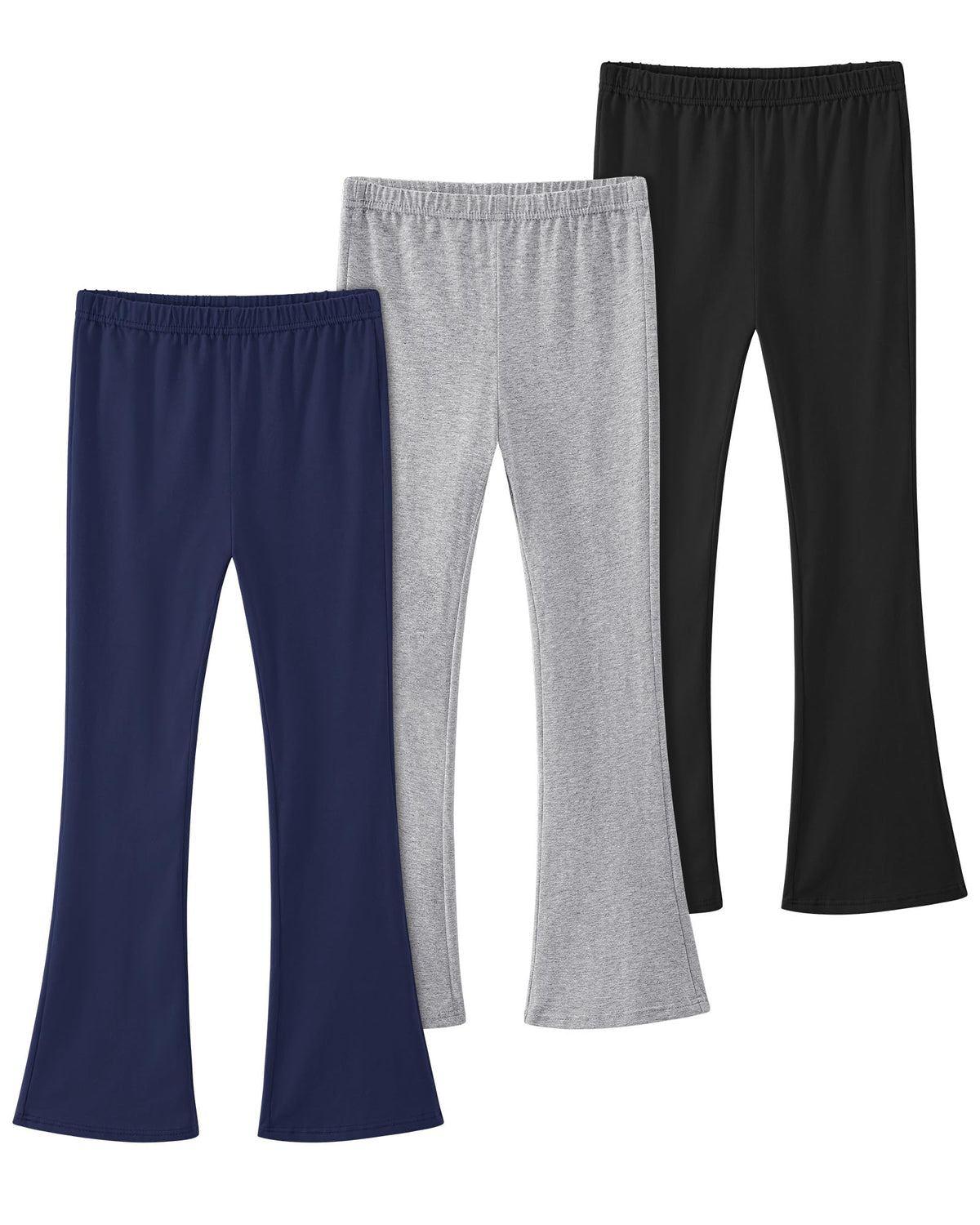 BOOPH Girls Flare Leggings Kids Casual Bell Bottom Pants for Teen Girls