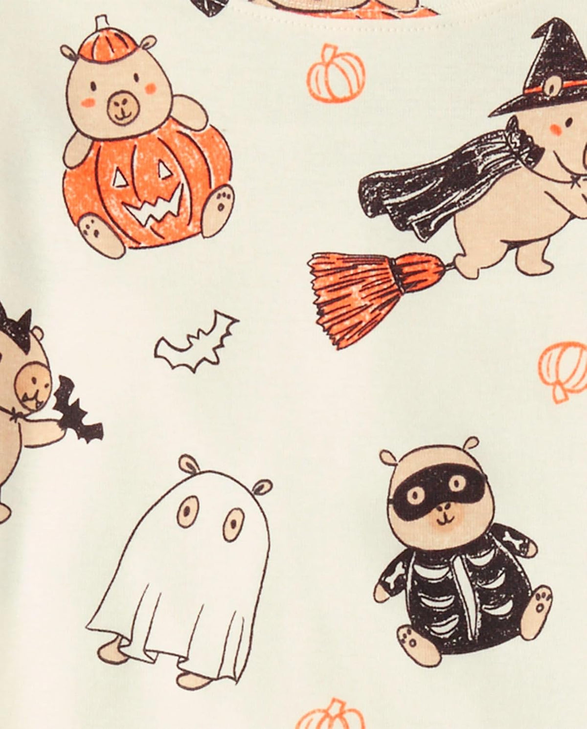 The Children's Place Baby and Kids' Sibling Matching Halloween and Holiday Pajama Sets, Cotton