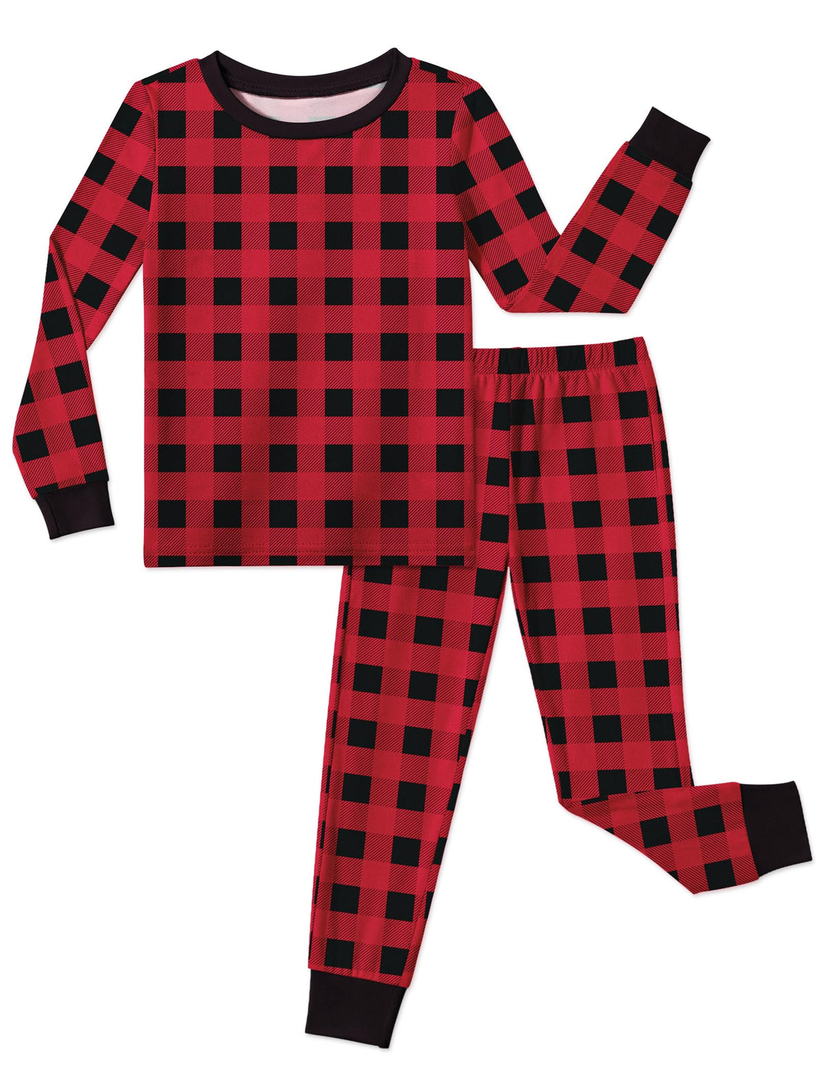 Arshiner Girls Pajamas Cute Snug Fit Long Sleeve Pjs Set Kids Sleepwear
