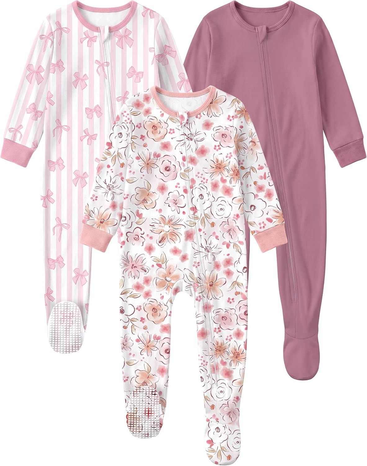 Yoofoss Toddler Pajamas 100% Organic Cotton Baby Sleepers for Boy Girl
