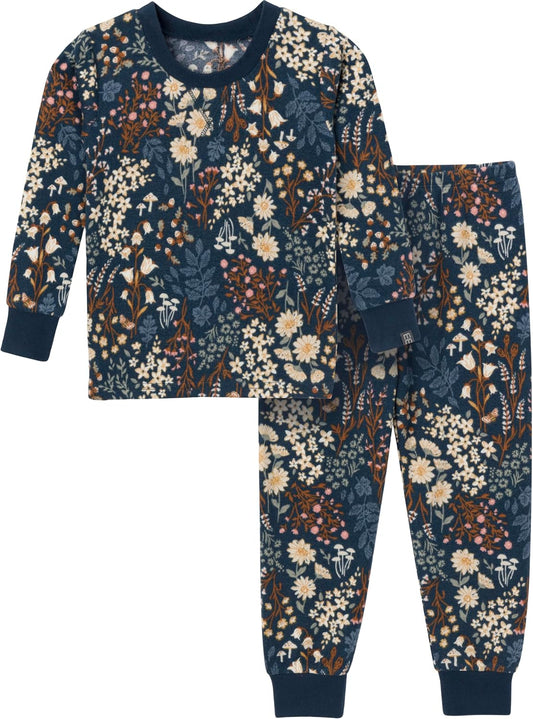 Modern Moments by Gerber Baby Hacci Snug Fit 2 Piece Pajama Set