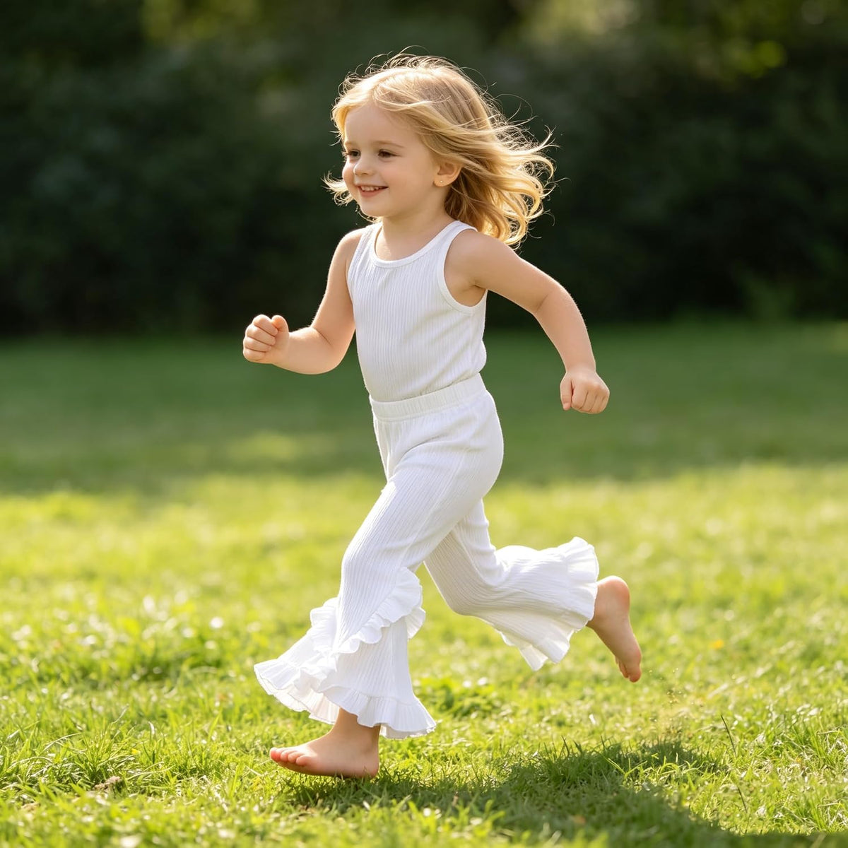 5 Pack Toddler Girl Flare Pants