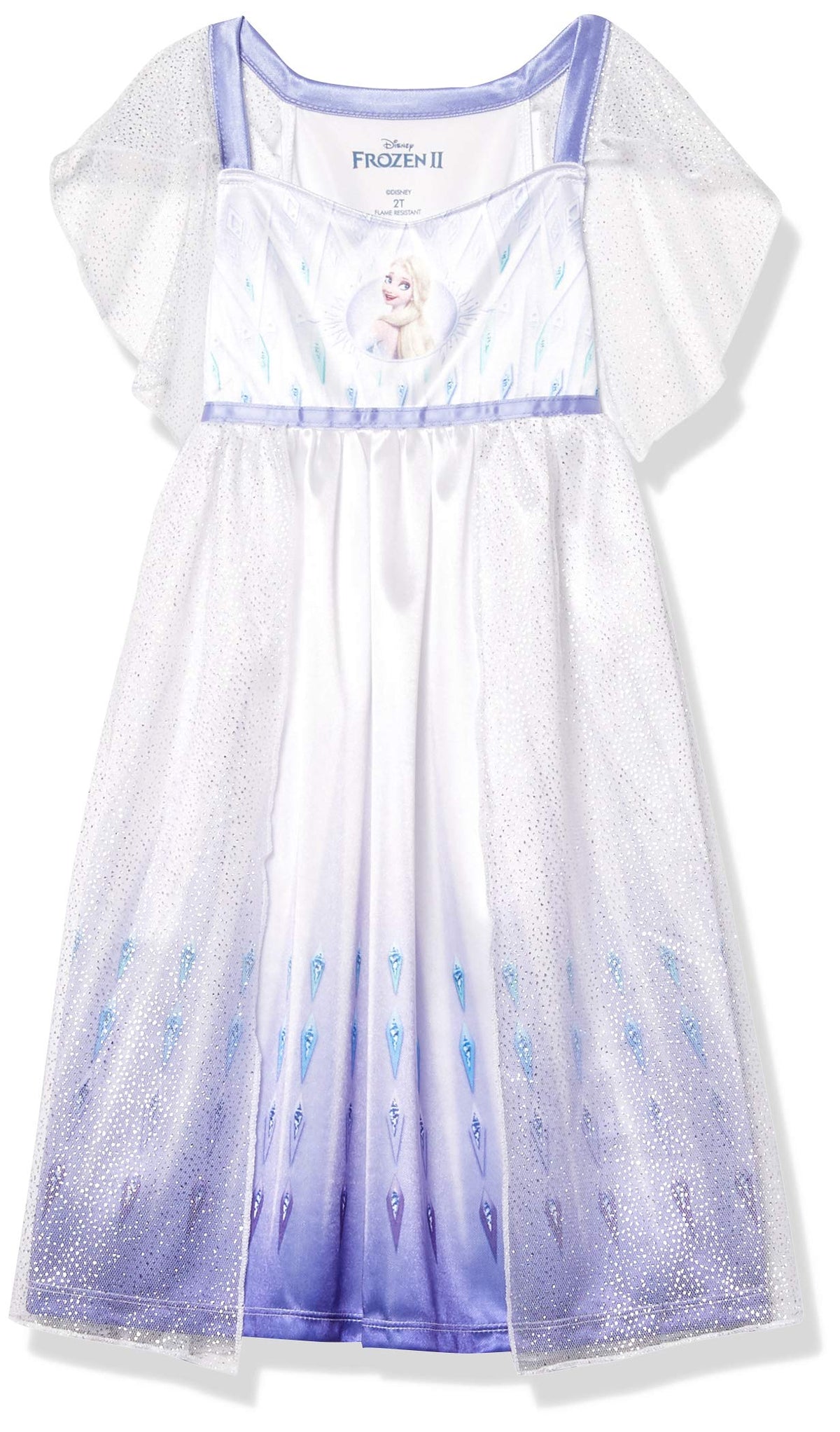 Disney Toddler/Little/Big Girls' Princess Fantasy Gown Nightgown