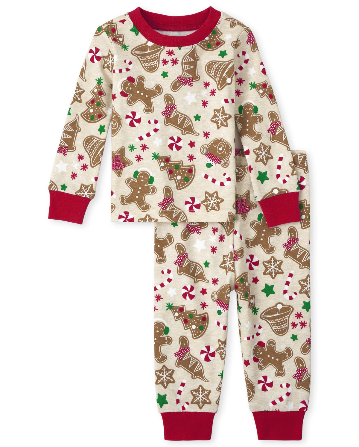 The Children's Place Baby And Kids, Sibling Matching, Christmas Pajama Sets, Cotton