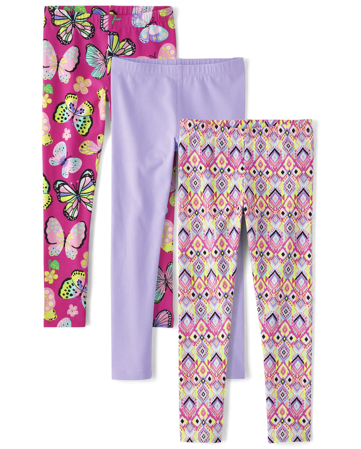The Children's Place Girls Printed Leggings 2-Pack