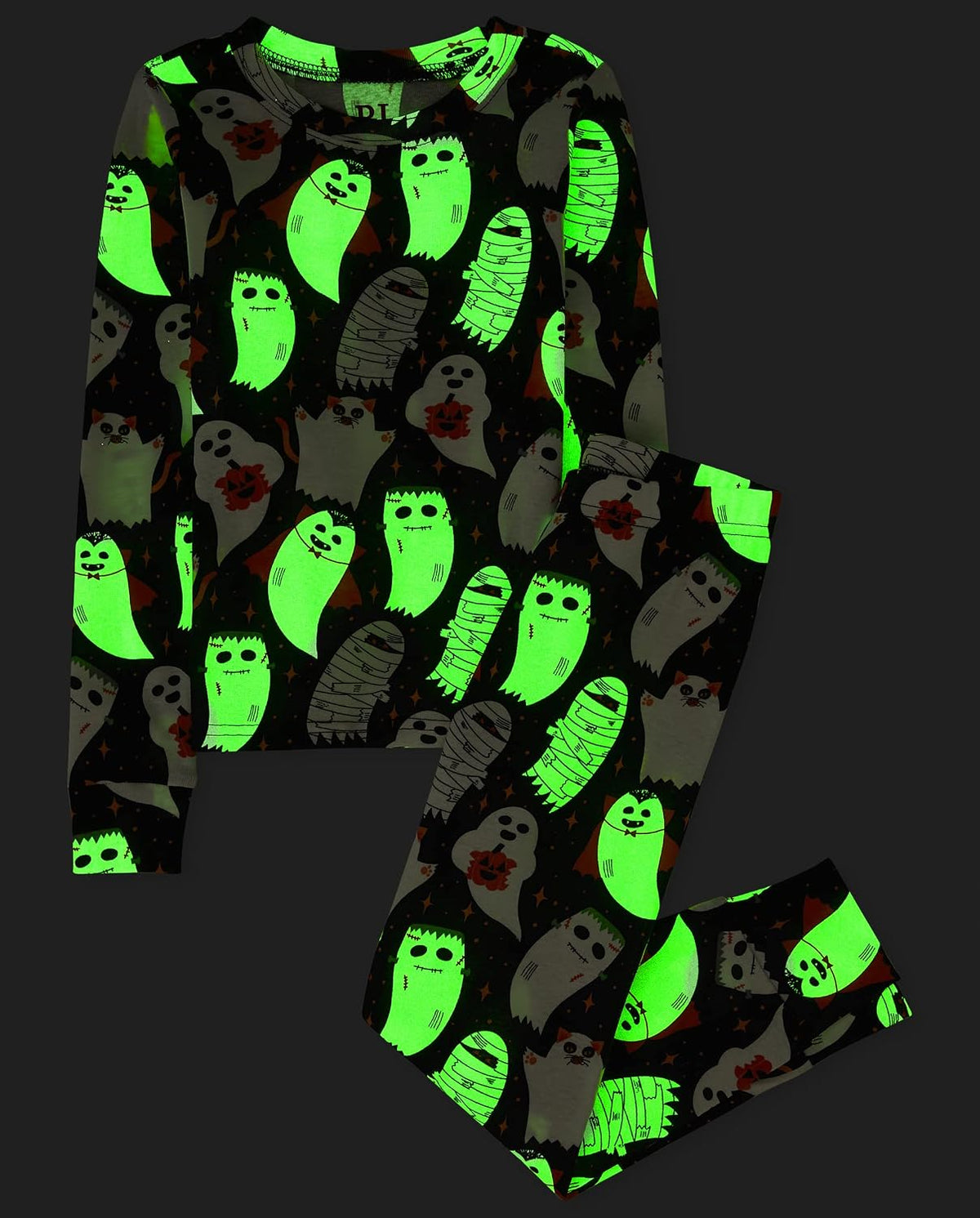 The Children's Place Baby and Kids' Sibling Matching Halloween and Holiday Pajama Sets, Cotton