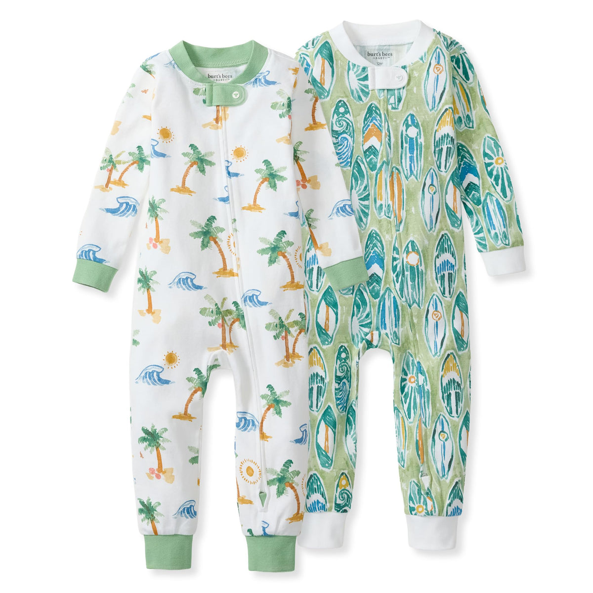 Burt's Bees Baby Baby Girl's Pajamas Sleep and Play