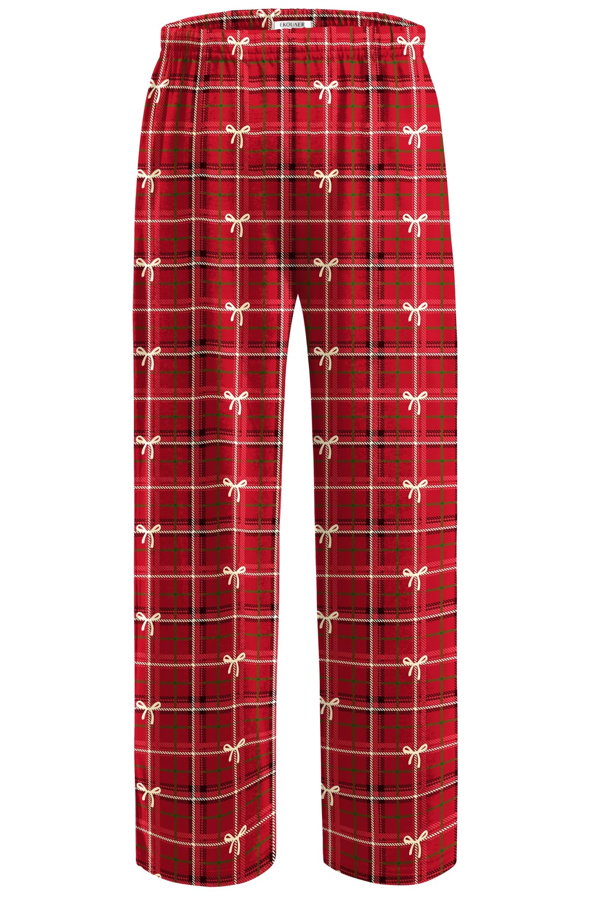 Ekouaer Girls Soft Pajamas Pants Cute Print Pattern PJ Bottoms Lounge Pants