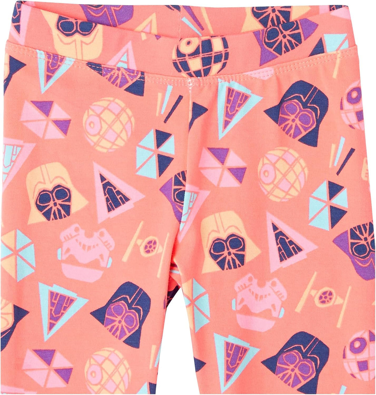 Amazon Essentials Disney | Marvel | Star Wars | Frozen | Princess Girls and Toddlers' Cotton Stretch Leggings, Multipacks