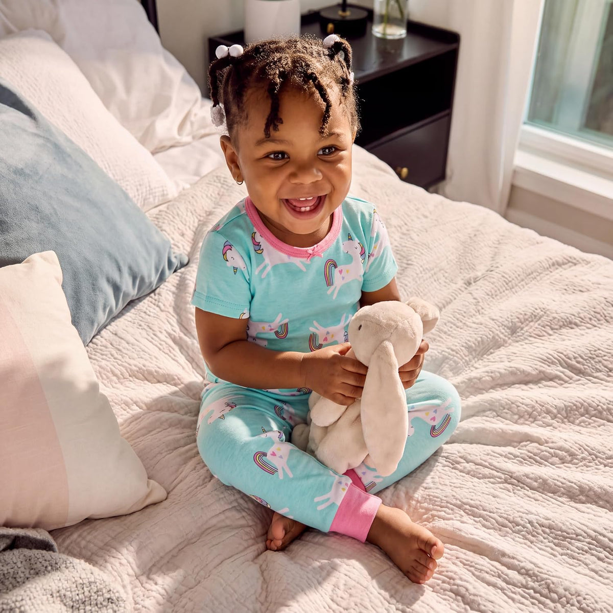 Gerber Baby Girls 4-Piece Pajama Set