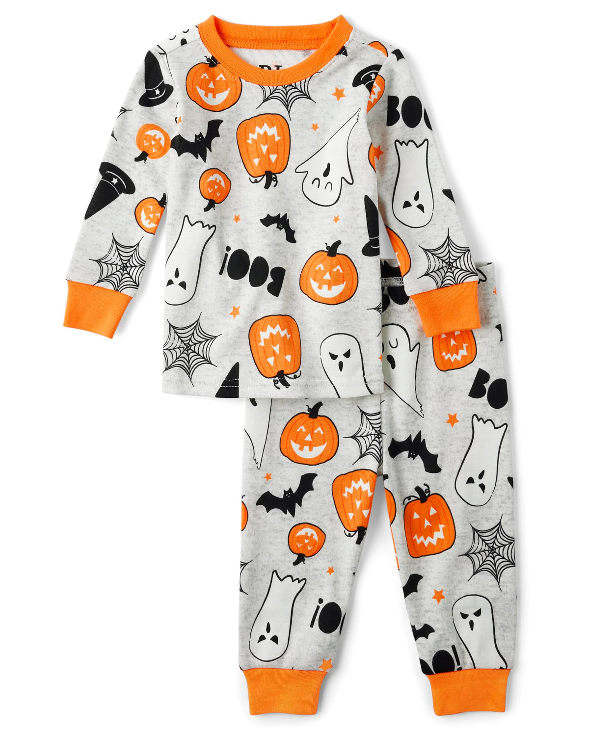 The Children's Place Baby and Kids' Sibling Matching Halloween and Holiday Pajama Sets, Cotton