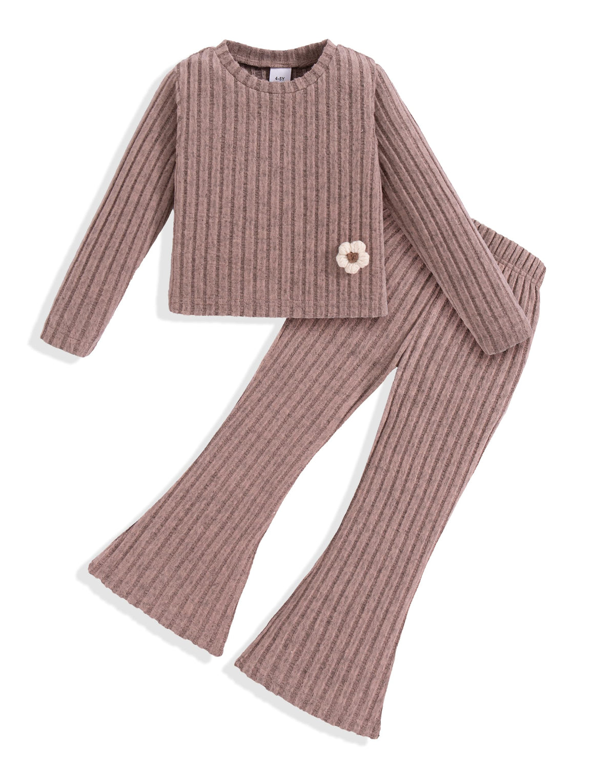 Toddler Girl Clothes Ribbed Fall Winter Outfits for Girls 2-8 Year