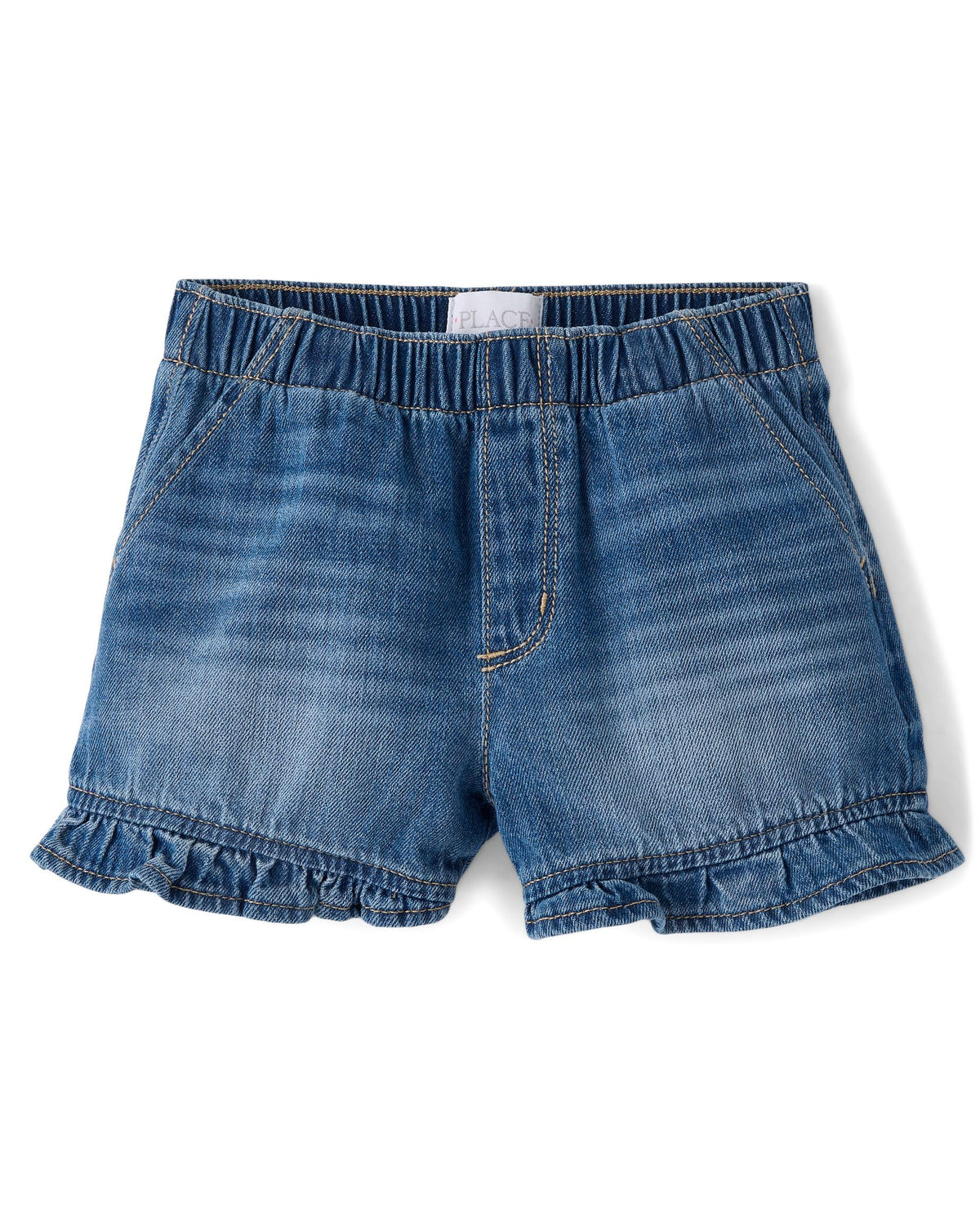 The Children's Place Girls Denim Shortie Shorts