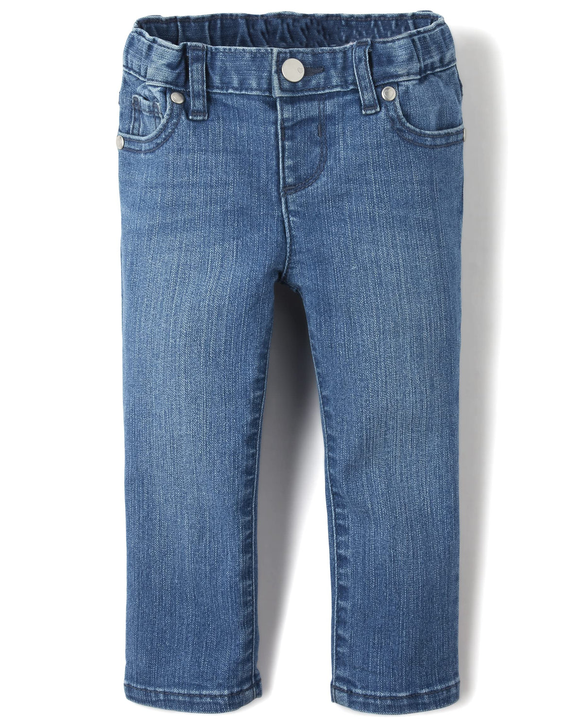 The Children's Place Girls Super Skinny Jeans,Victory Blue Wash Single,4