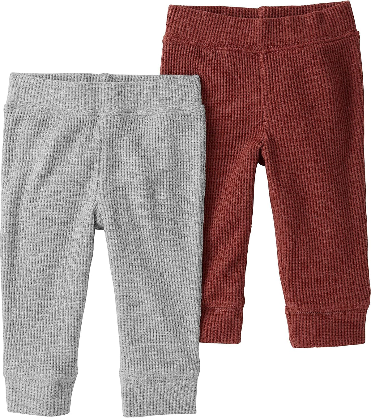 Little Planet by Carter's Unisex Baby 2-Pack Ribbed Pants Made with Organic CottonPants