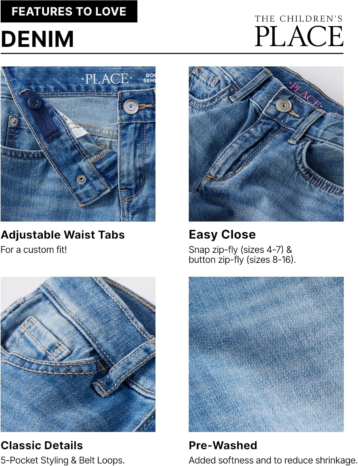 The Children's Place Girls Flare Jeans
